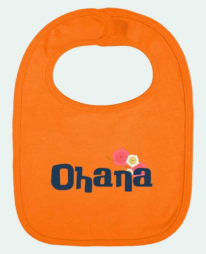 Baby Bib plain and contrast Ohana by Bichette