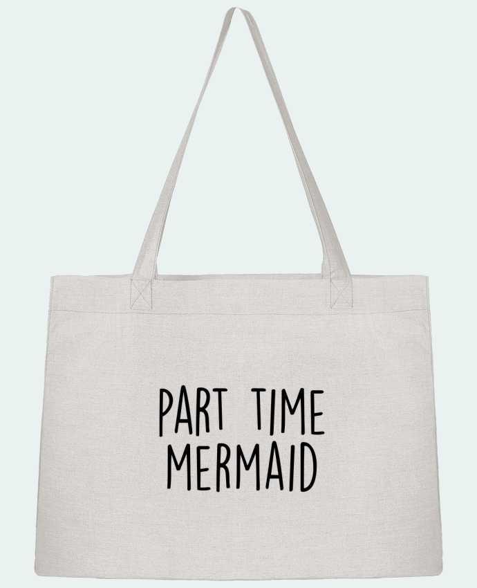 Shopping tote bag Stanley Stella Part time mermaid by Bichette
