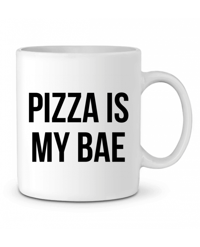 Ceramic Mug Pizza is my BAE by Bichette