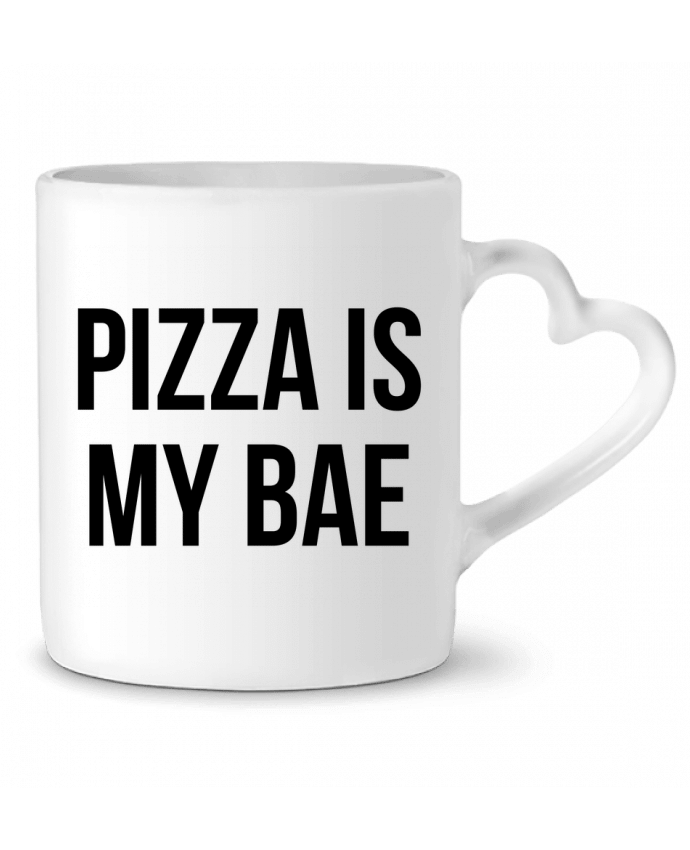 Mug coeur Pizza is my BAE par Bichette