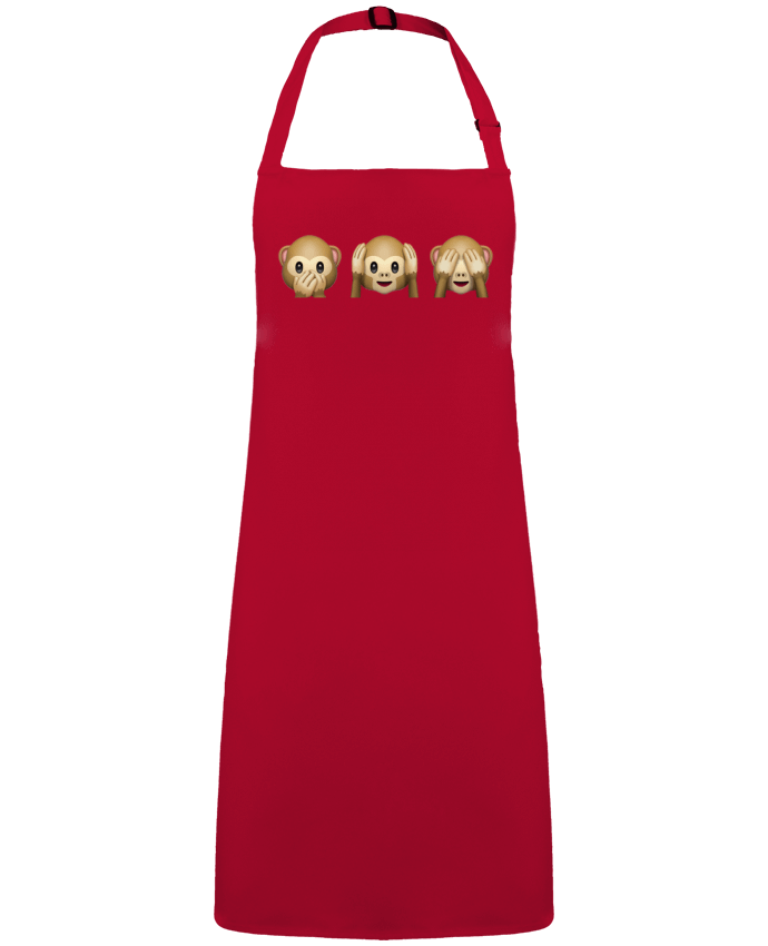 Tablier Three monkeys par  Bichette