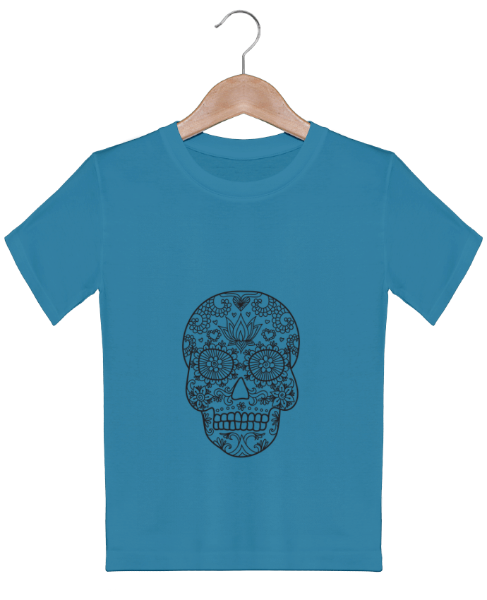 T-shirt garçon motif Skull Bichette