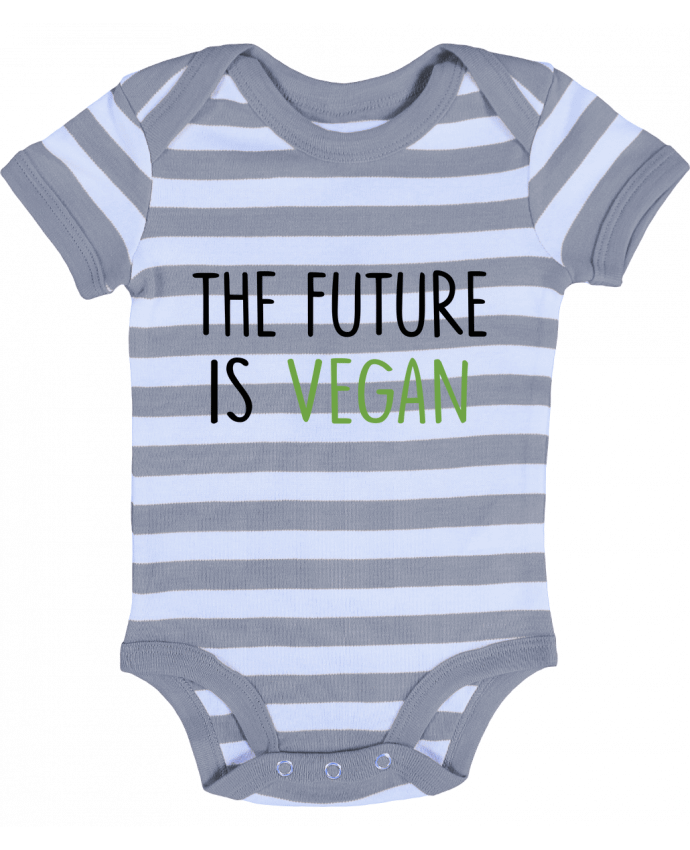 Baby Body striped The future is vegan - Bichette