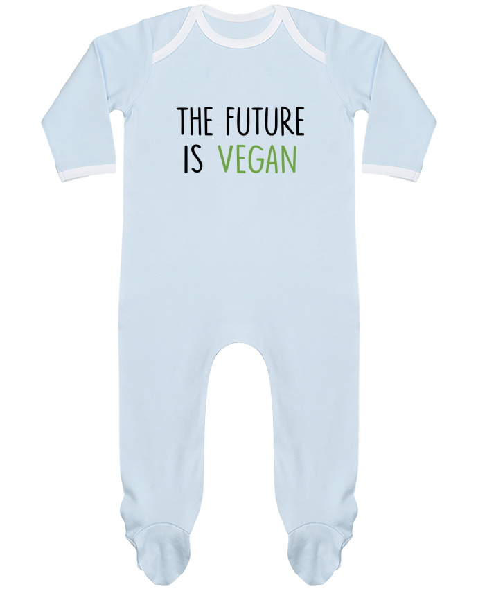 Body Pyjama Bébé The future is vegan par Bichette