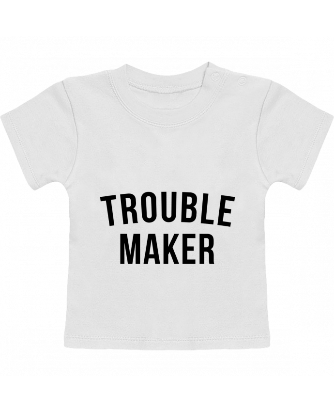 T-Shirt Baby Short Sleeve Trouble maker manches courtes du designer Bichette