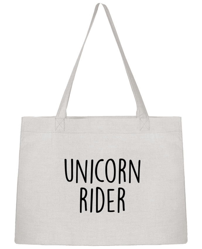 Shopping tote bag Stanley Stella Unicorn rider by Bichette
