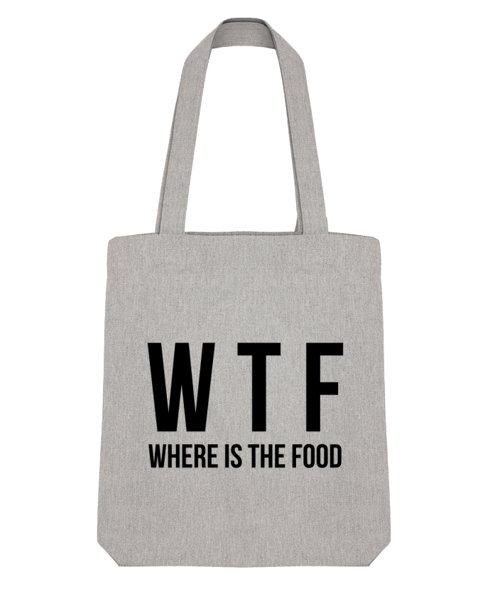 Tote Bag Stanley Stella Where is The Food by Bichette 