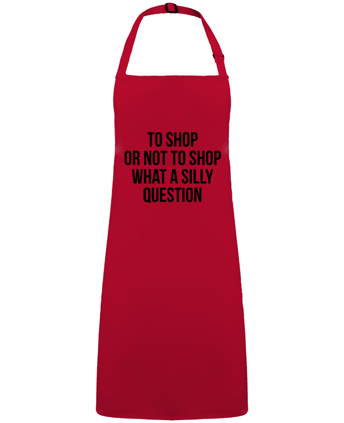 Tablier To shop or not to shop what a silly question par  Bichette