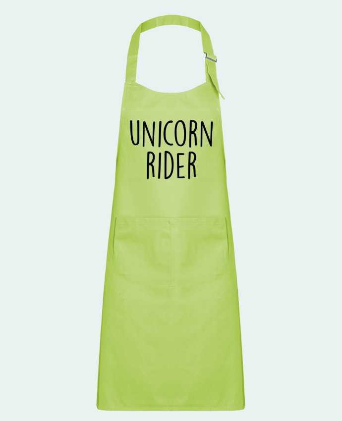 Kids chef pocket apron Unicorn rider by Bichette