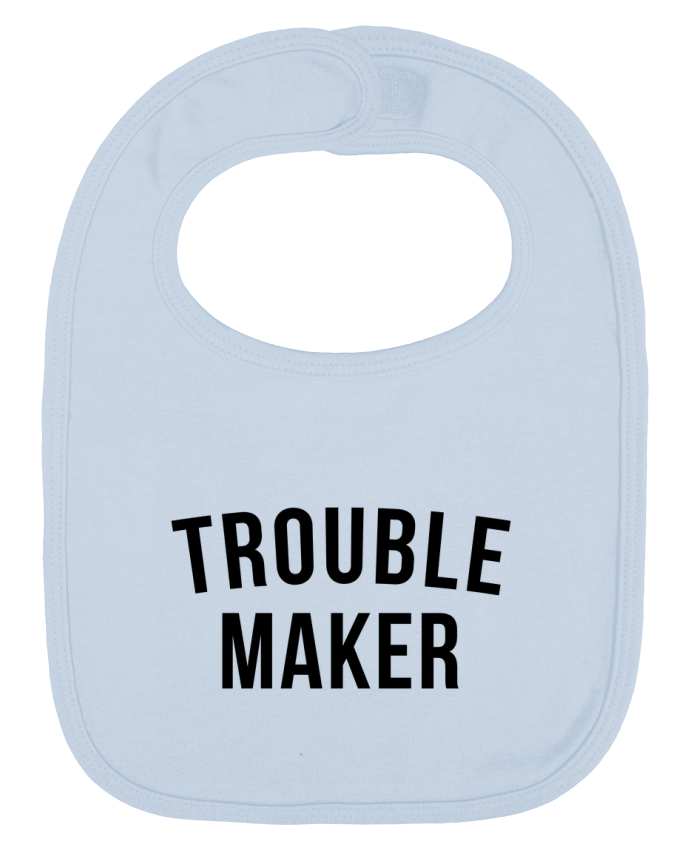 Bavoir bébé uni Trouble maker par Bichette