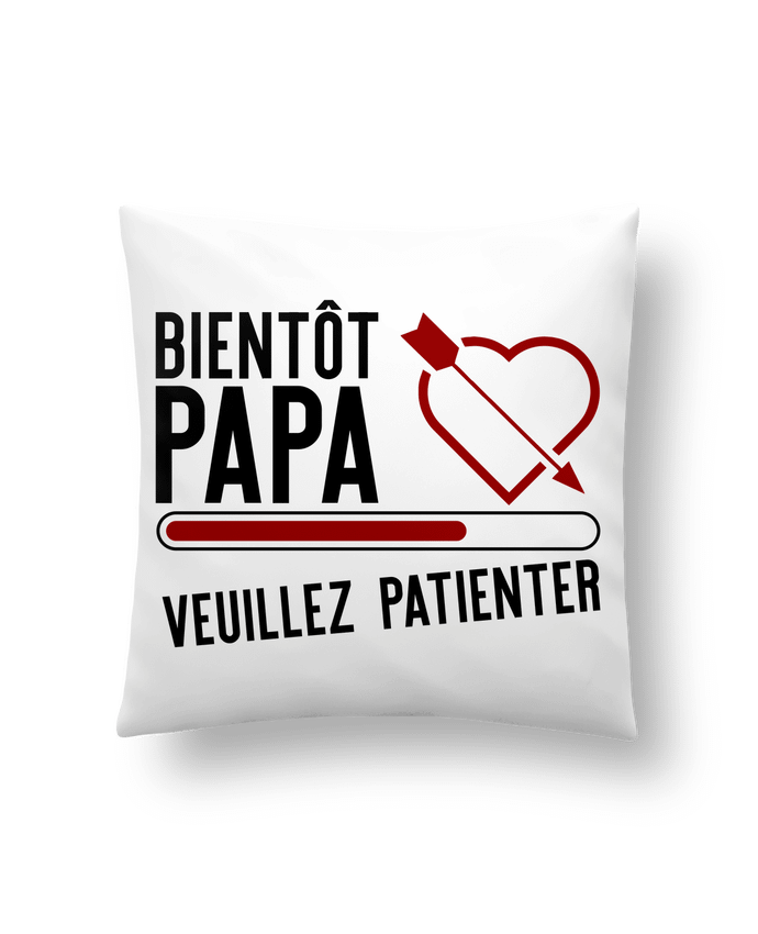 Coussin Bientôt papa cadeau par Original t-shirt