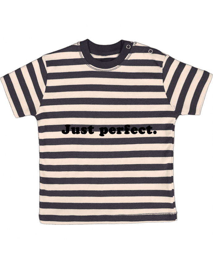 T-shirt baby with stripes Just perfect by Les Caprices de Filles