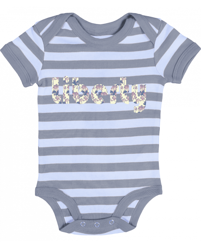 Baby Body striped Liberty - Les Caprices de Filles