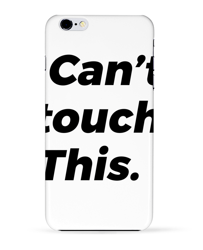 Carcasa Iphone 6+ can't touch this. de tunetoo
