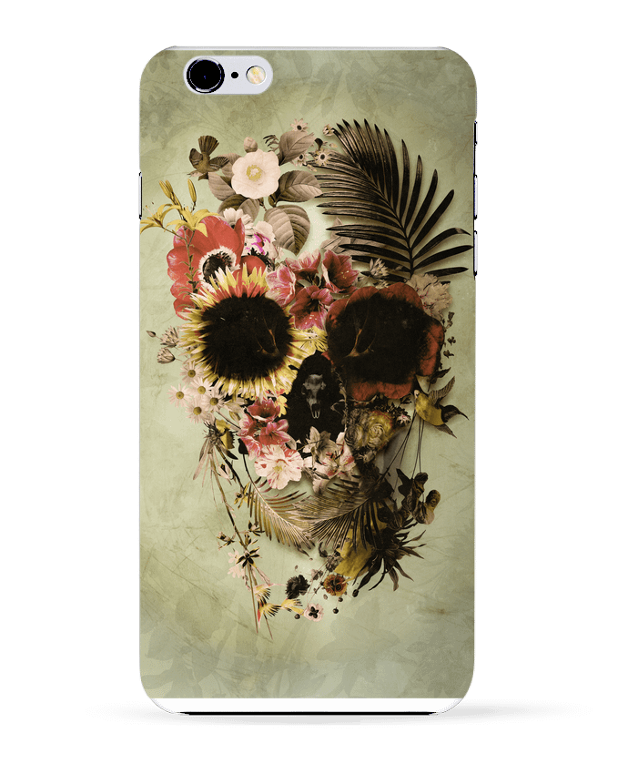 Carcasa Iphone 6+ Garden Skull de ali_gulec