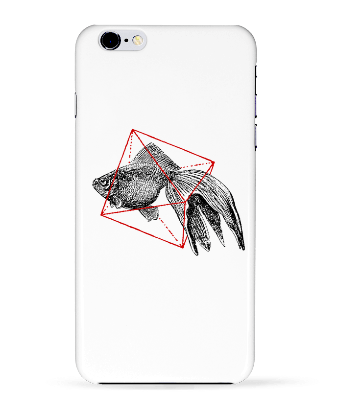 Case 3D iPhone 6+ Fish in geometrics II de Florent Bodart