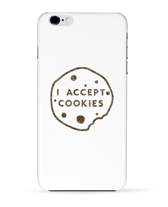 Case 3D iPhone 6+ I accept cookies de Florent Bodart