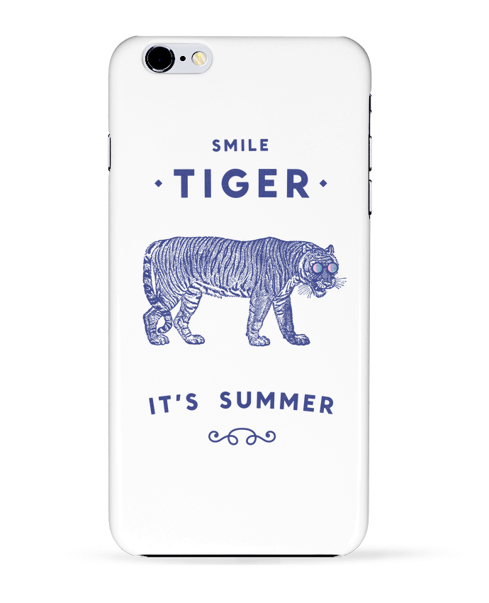 Carcasa Iphone 6+ Smile Tiger de Florent Bodart