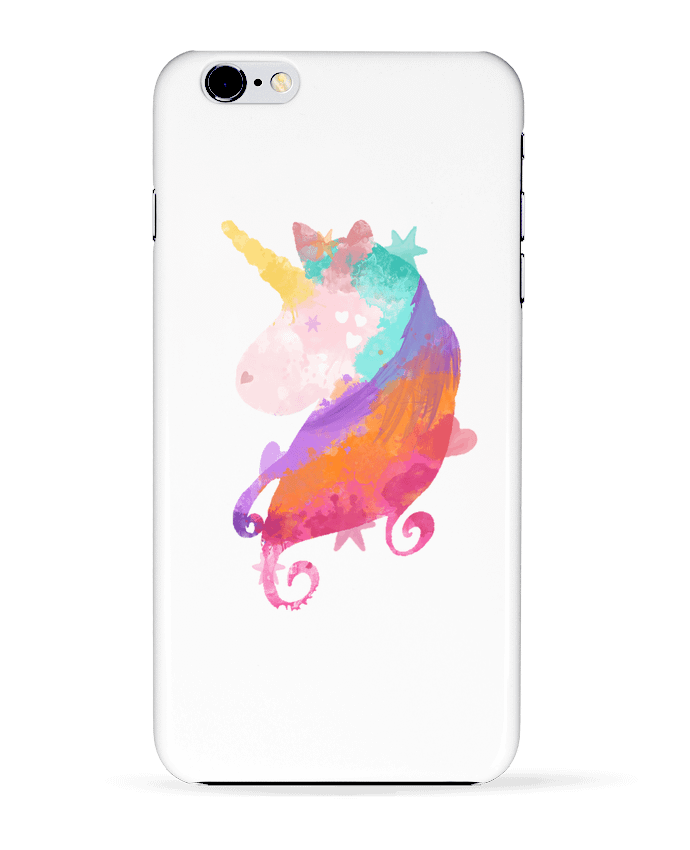 Case 3D iPhone 6+ Watercolor Unicorn de PinkGlitter