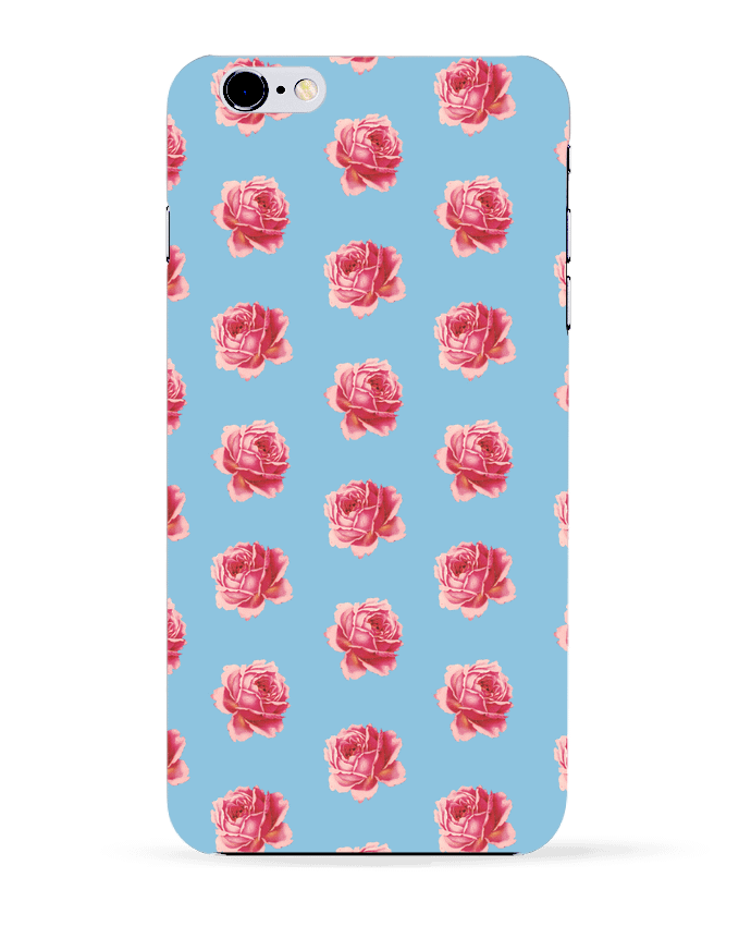 Case 3D iPhone 6+ Pattern rose de tunetoo