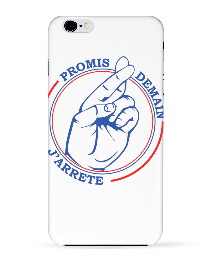 Case 3D iPhone 6+ Promis, doigts croisés de Promis