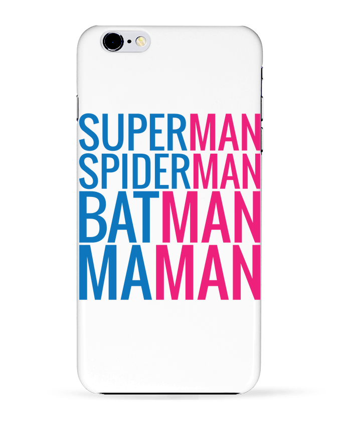 Case 3D iPhone 6+ superMAMAN de tunetoo