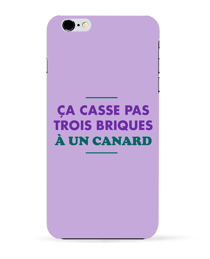 Case 3D iPhone 6+ Ça casse pas trois briques de tunetoo