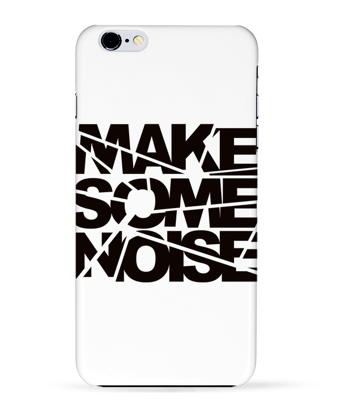 Case 3D iPhone 6+ Make Some Noise de Freeyourshirt.com