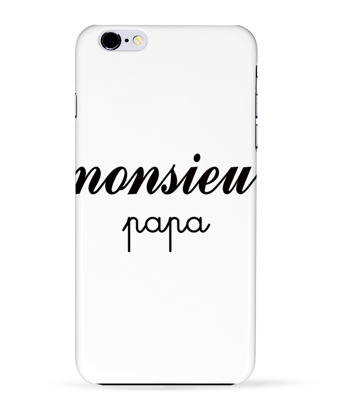 Carcasa Iphone 6+ Monsieur Papa de Freeyourshirt.com