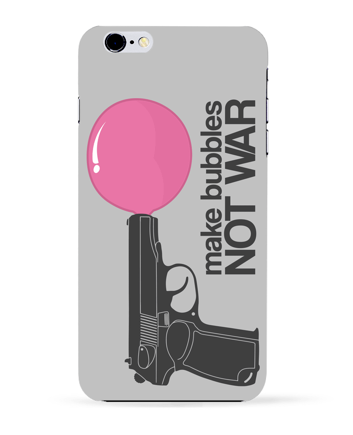  COQUE Iphone 6+ | Make bubbles NOT WAR de justsayin