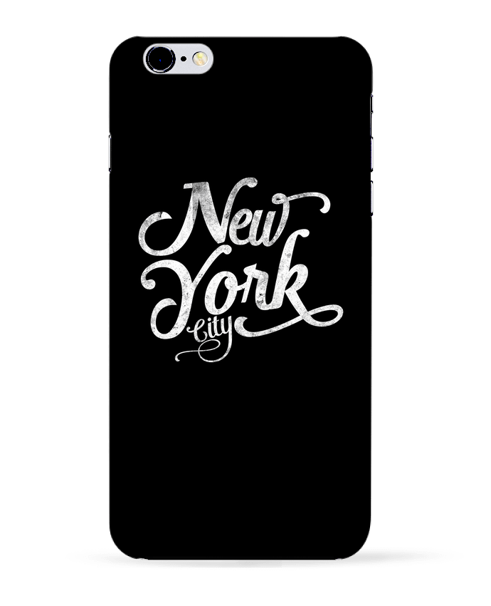 Case 3D iPhone 6+ New York City typographie de justsayin