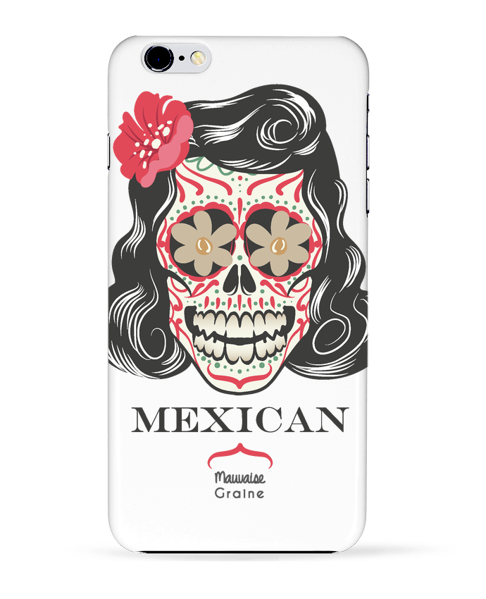 Case 3D iPhone 6+ Mexican crane de Mauvaise Graine