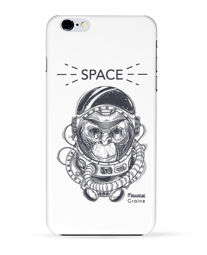 Case 3D iPhone 6+ Monkey space de Mauvaise Graine