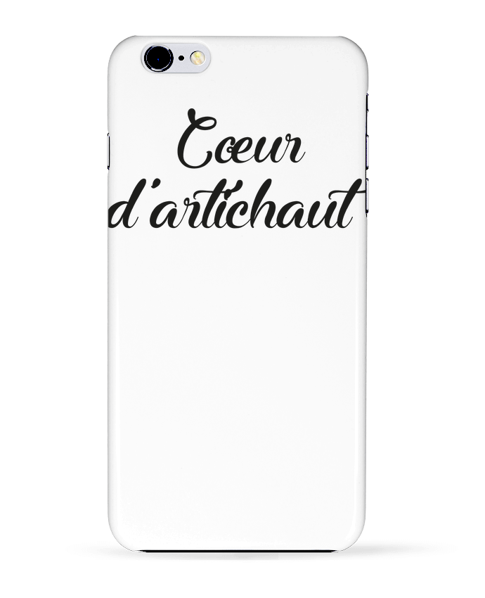 Case 3D iPhone 6+ Cœur d'artichaut de Folie douce