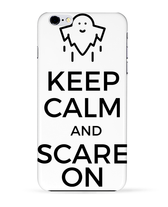 Carcasa Iphone 6+ Keep Calm and Scare on Ghost de tunetoo