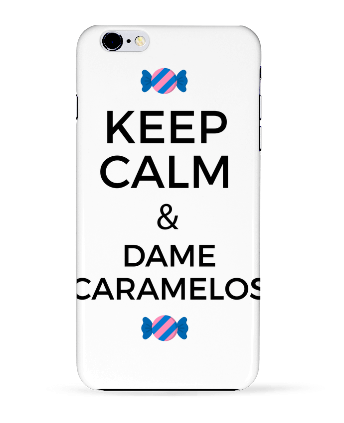 Case 3D iPhone 6+ Keep Calm and Dame Caramelos de tunetoo