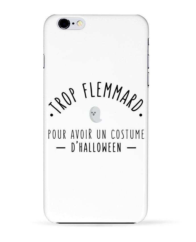 Case 3D iPhone 6+ Trop flemmard pour avoir un costume d'halloween de tunetoo