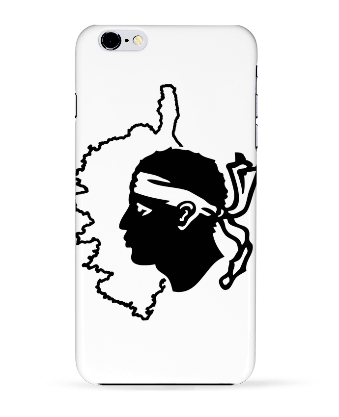 Case 3D iPhone 6+ Corse Carte et drapeau de Freeyourshirt.com