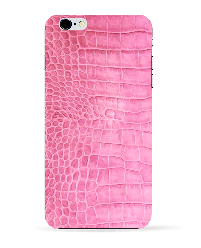  COQUE Iphone 6+ | Cuir croco rose de Les Caprices de Filles