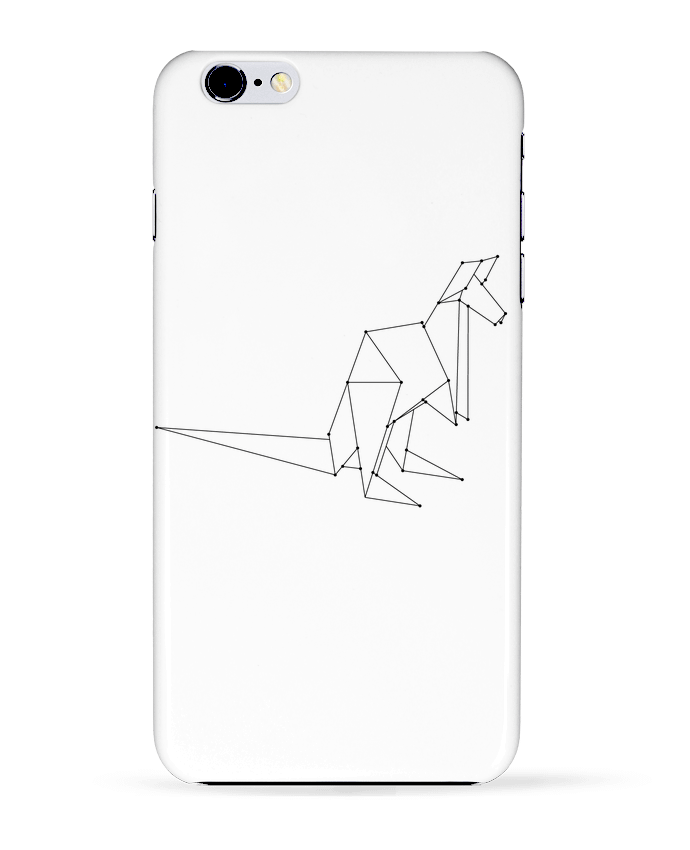 Case 3D iPhone 6+ Origami kangourou de /wait-design