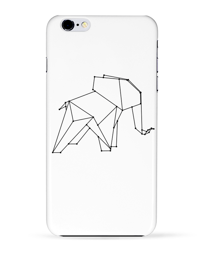 Case 3D iPhone 6+ Origami elephant de /wait-design