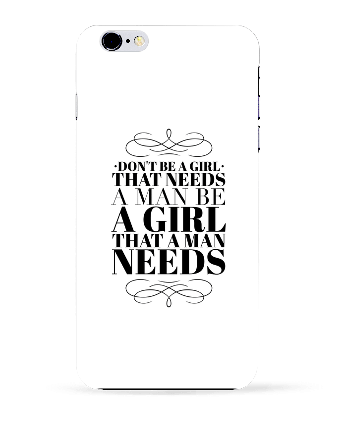  COQUE Iphone 6+ | Don't be a girl de Les Caprices de Filles