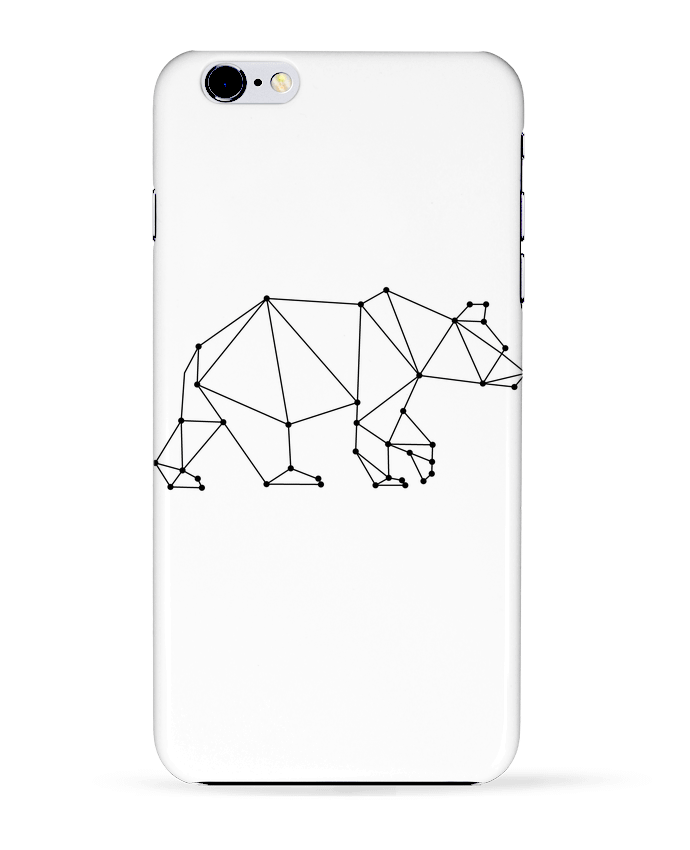 Case 3D iPhone 6+ Bear origami de /wait-design