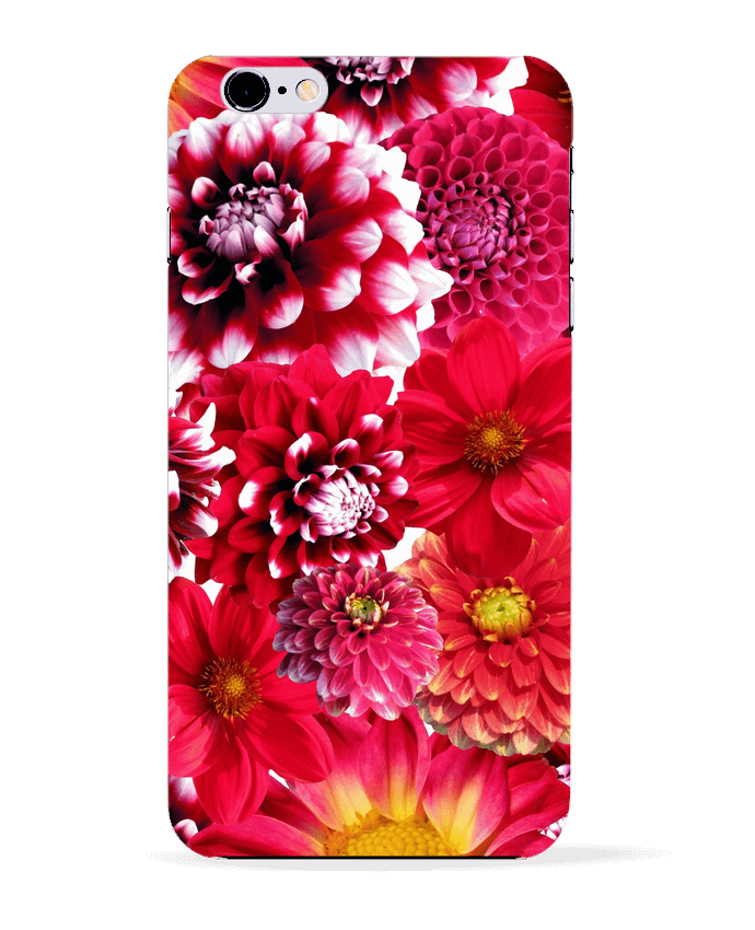 Case 3D iPhone 6+ Fleurs rouges de Les Caprices de Filles