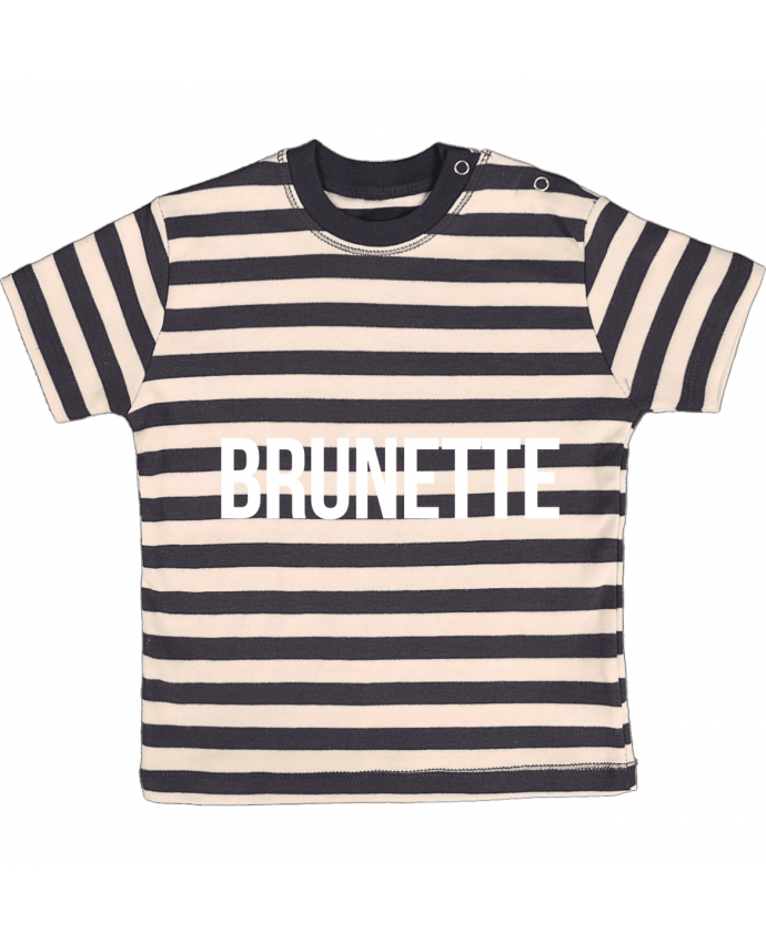 T-shirt baby with stripes Brunette by Bichette