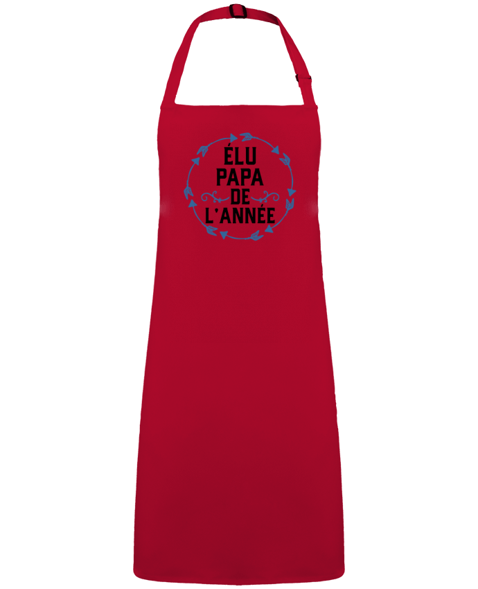 Tablier Élu papa de l'année cadeau par  Original t-shirt