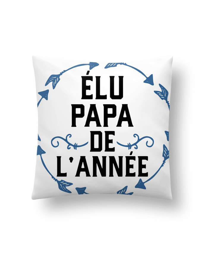 Coussin Élu papa de l'année cadeau par Original t-shirt