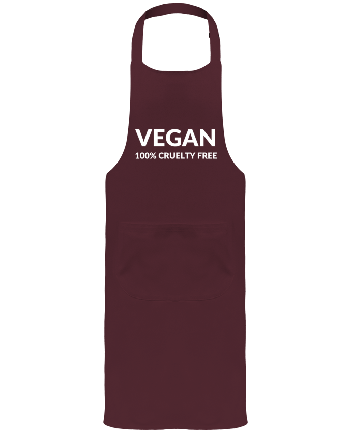 Tablier avec poches Vegan 100% cruelty free par Bichette