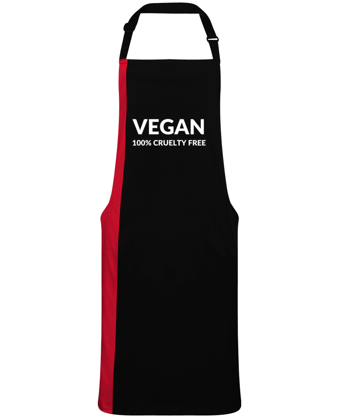 Tablier bicolore Vegan 100% cruelty free par  Bichette