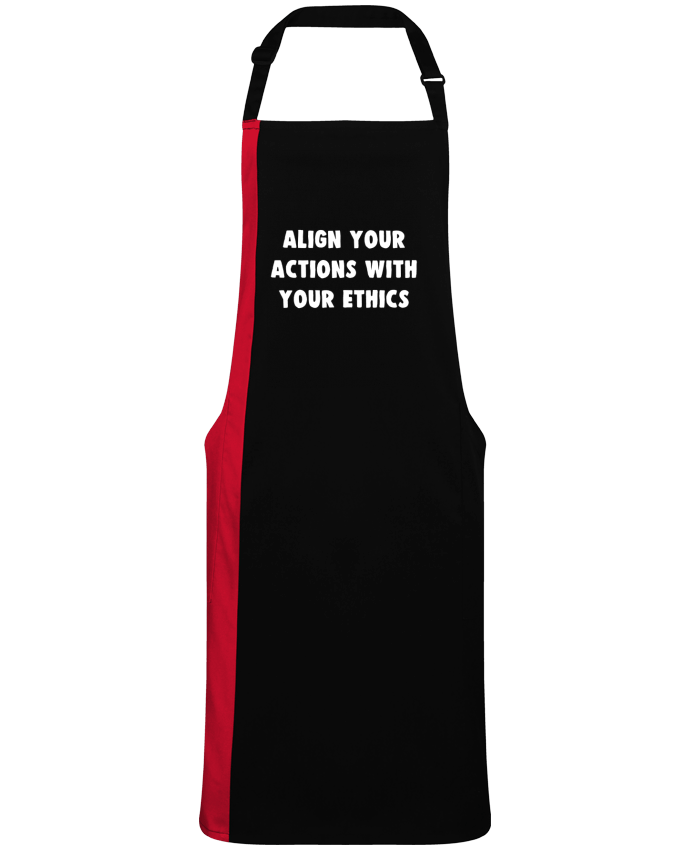 Two-tone long Apron Align your actions with your ethics by  Bichette
